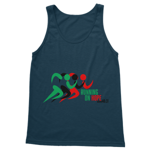 Running On Hope Boss Gent Classic Adult Vest Top - Crossover Threads