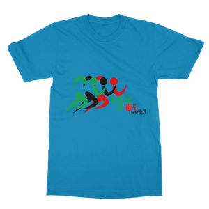 Running On Hope Classic Adult T-Shirt - Crossover Threads
