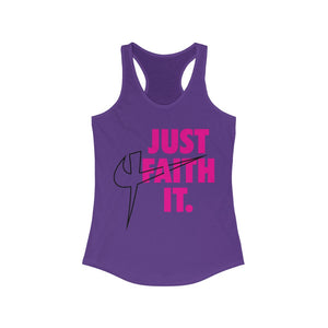 Just Faith It (Black) Tank Top - Crossover Threads
