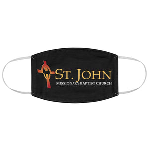 St John Fabric Face Mask - Crossover Threads