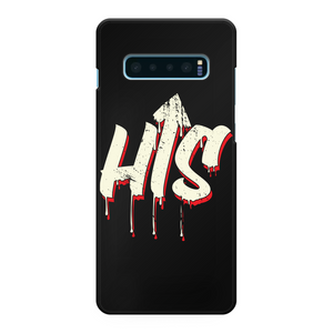 HIS Back Printed Black Hard Phone Case - Crossover Threads