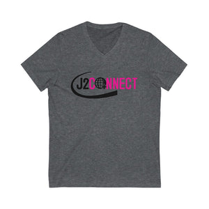 J2 Connect Jersey Short Sleeve V-Neck Tee - Crossover Threads