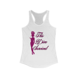 This Diva Survived Tank Top - Crossover Threads