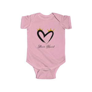 THEIR HEART Onesie (Part of the Heart Collection) - Crossover Threads