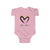 THEIR HEART Onesie (Part of the Heart Collection) - Crossover Threads