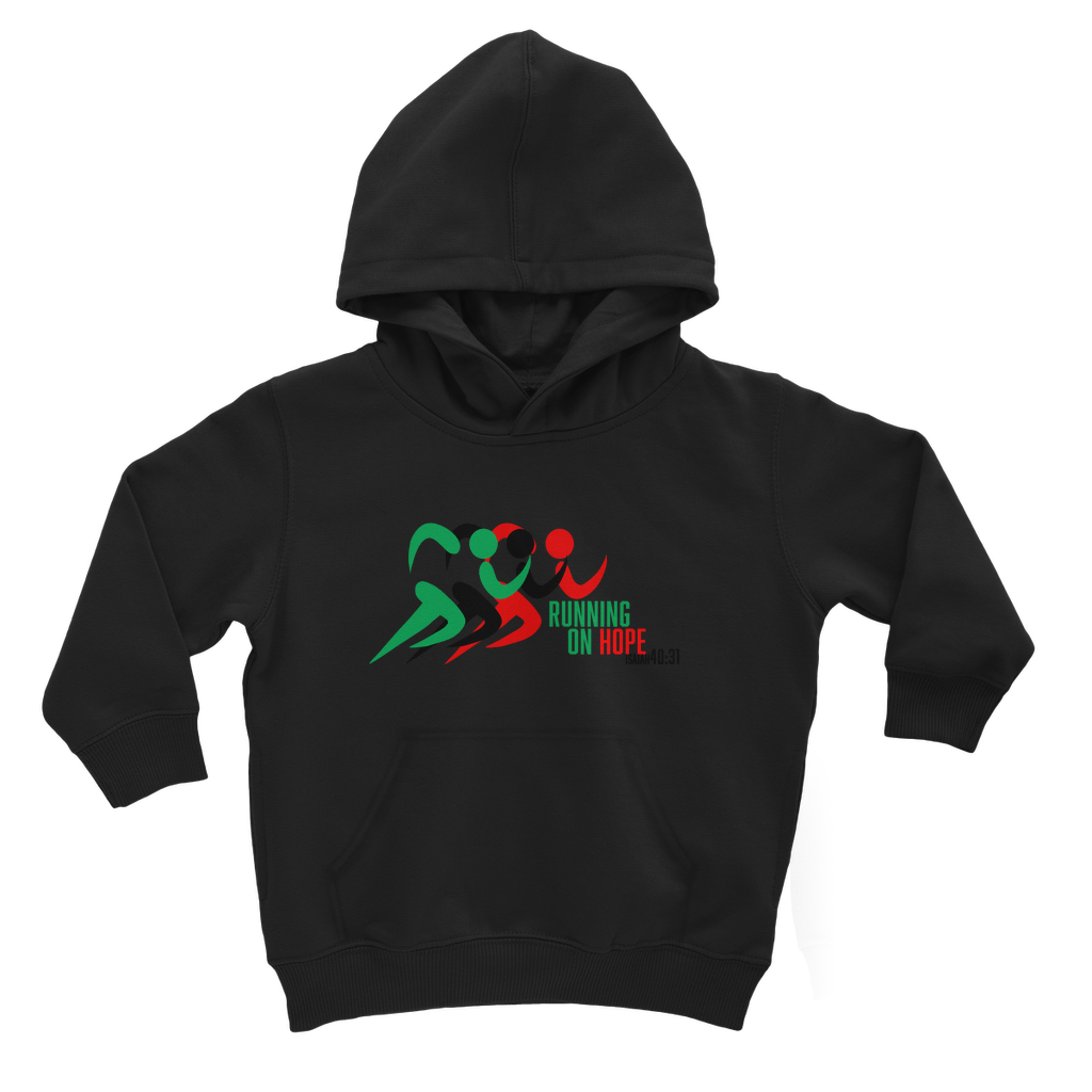 Running On Hope Classic Kids Hoodie - Crossover Threads