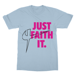 Just Faith It T-Shirt Dress - Crossover Threads