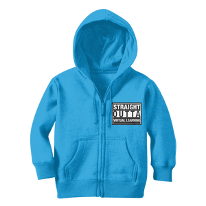 STRAIGHT OUTTA VIRTUAL Zip Hoodie - Crossover Threads