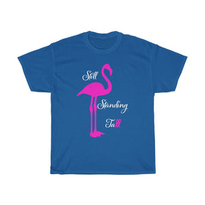 Still Standing Tall (Breast Cancer Awareness T-Shirt) - Crossover Threads