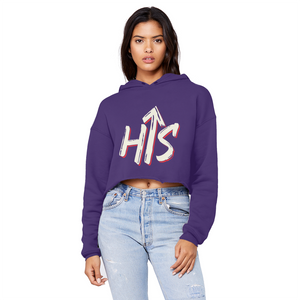 HIS Cropped Raw Edge Hoodie - Crossover Threads