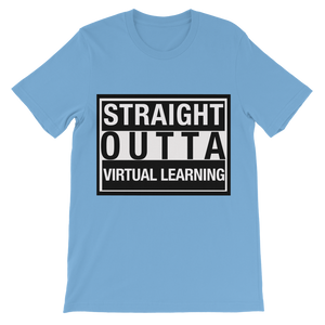 STRAIGHT OUTTA VIRTUAL Kids T-Shirt - Crossover Threads