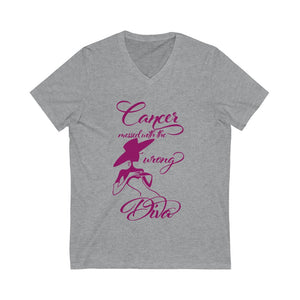 Wrong Diva (Lady) V-neck - Crossover Threads