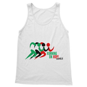 Running On Hope Boss Gent Classic Adult Vest Top - Crossover Threads