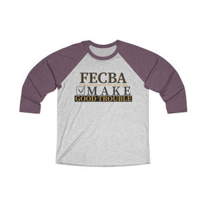 FECBA 3/4 Raglan Tee - Crossover Threads