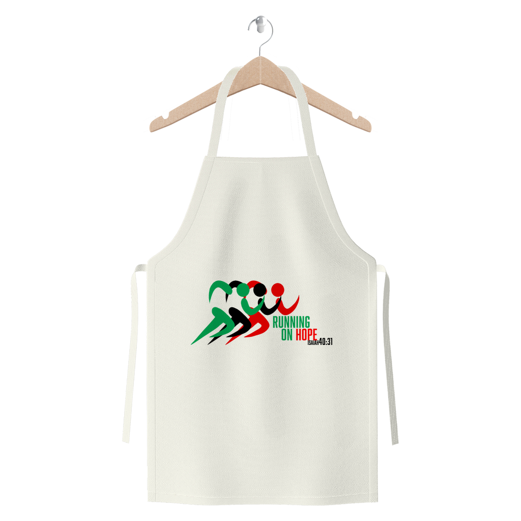 Running On Hope Jersey Apron - Crossover Threads