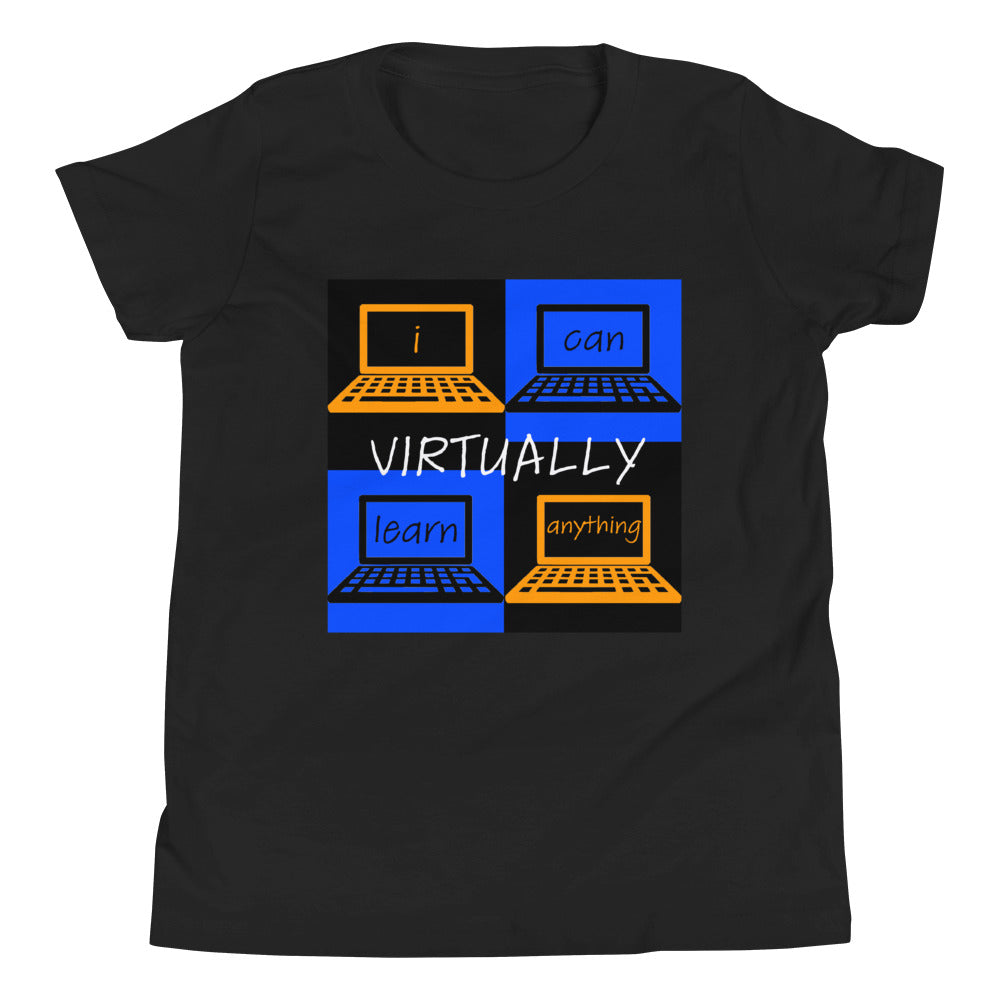 I Can Virtually Learning Anything Youth T-Shirt - Crossover Threads