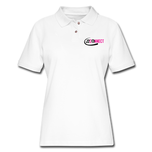 J2 Connect Women's Pique Polo Shirt - Crossover Threads
