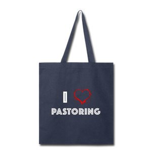 I Love Pastoring Tote Bag - Crossover Threads