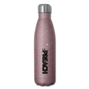 I Preach Insulated Stainless Steel Water Bottle - Crossover Threads