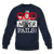 God Never Fails Crewneck Sweatshirt - navy