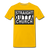 Straight Outta Church T-Shirt - sun yellow