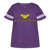Worship Warrior Curvy Vintage Sport T-Shirt - vintage purple/white