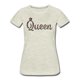 Queen Kente - heather oatmeal