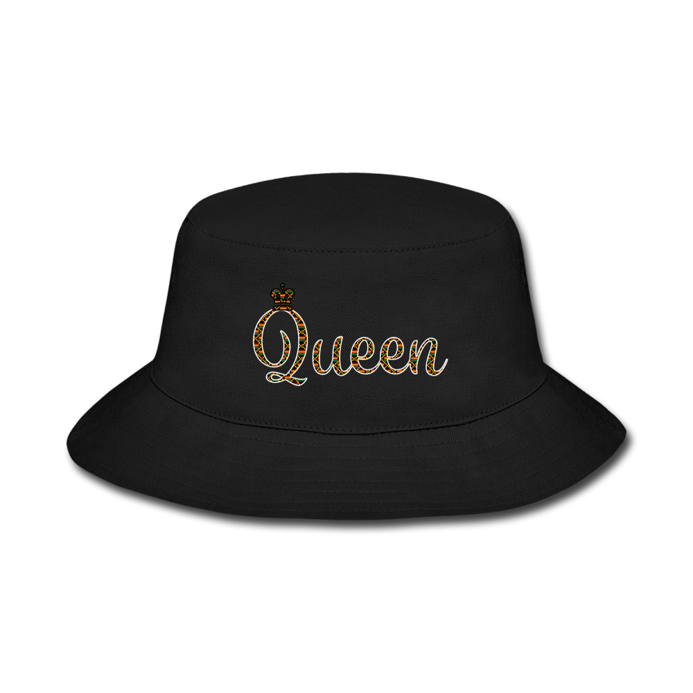 Queen Bucket Hat - black