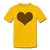 Kente Heart - sun yellow