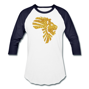 Safari Baseball T-Shirt - white/navy
