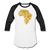 Safari Baseball T-Shirt - white/black
