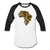 Safari Kente Baseball T-Shirt - white/black