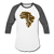 Safari Kente Baseball T-Shirt - white/charcoal