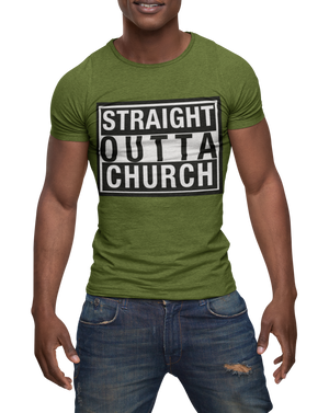 Straight Outta Church T-Shirt - Crossover Threads