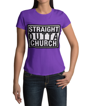 Straight Outta Church T-Shirt - Crossover Threads
